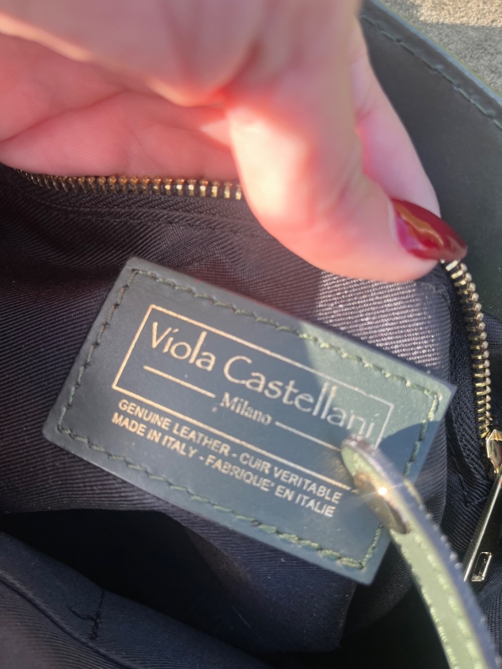 Viola Castellani Mini Backpack - Picture 5 of 5
